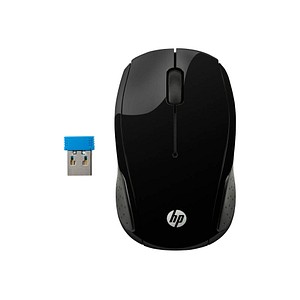 HP 200 Maus kabellos schwarz HP 200 Maus kabellos schwarz von HP
