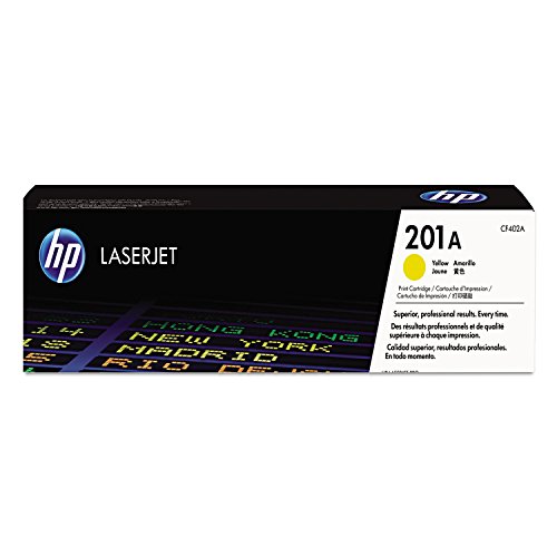 HP 201A (CF402A) Gelb Original Toner für HP Color Laserjet Pro M252, M274n, M277 von HP