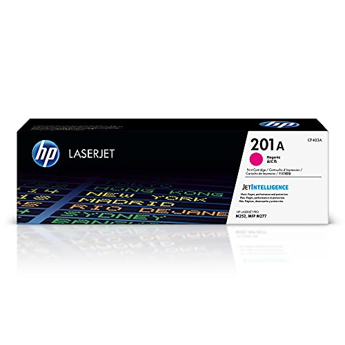HP 201A (CF403A) Magenta Original Toner für HP Color Laserjet Pro M252, M274n, M277, Rot von HP