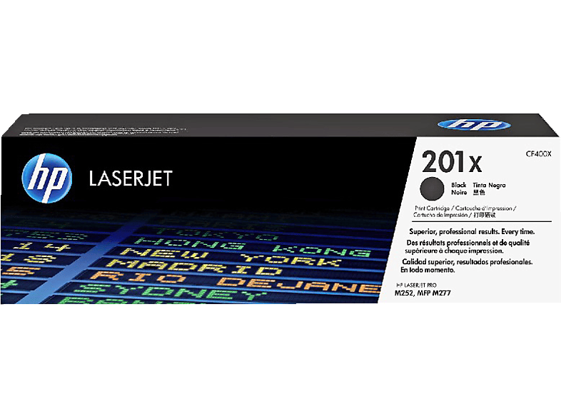 HP 201X Toner Schwarz (CF400X) von HP