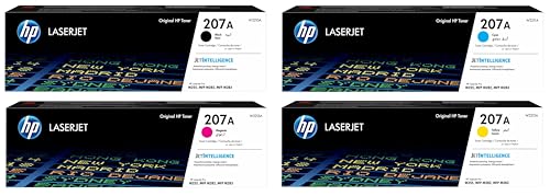 HP 207A 4er Pack Original Tonerkartuschen (W2210A W2211A W2212A W2213A) Color Laserjet PRO M255 M282 M283 von HP