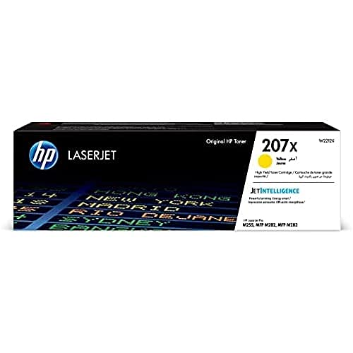 HP 207X (W2212X) Original Toner Gelb mit hoher Reichweite für HP LaserJet Pro M255 von HP