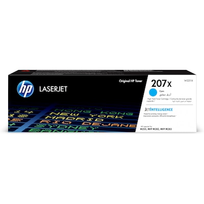 HP 207X / W2211X Original Toner Cyan für ca. 2.450 Seiten HP 207X / W2211X Original Toner Cyan für ca. 2.450 Seiten von HP
