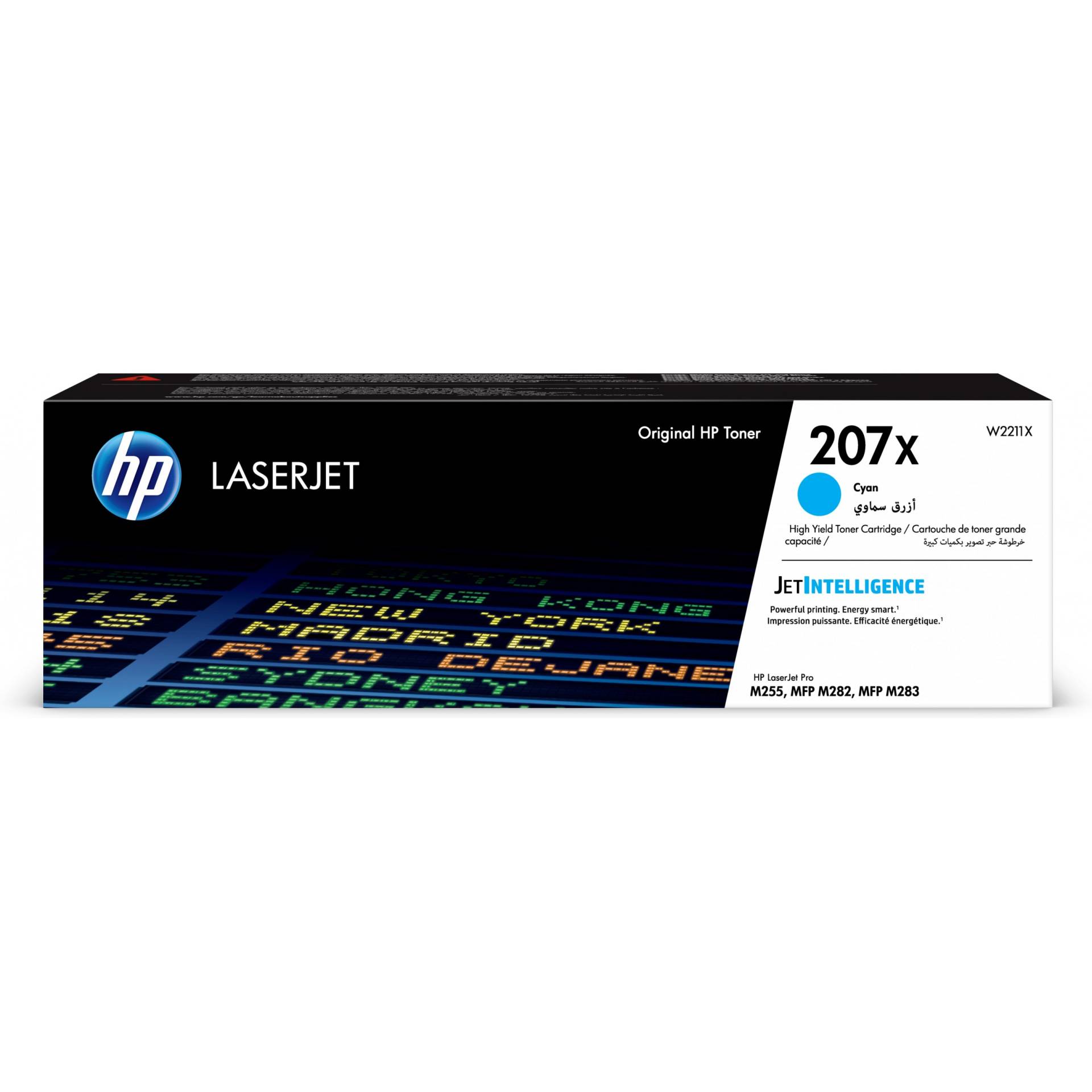 HP 207X High Yield Cyan Original LaserJet toner cartridge HP 207X High Yield Cyan Original LaserJet toner cartridge von HP