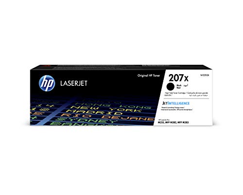 HP 207X W2210X Original Toner mit hoher Kapazität, Schwarz HP Farbe LaserJet Pro M255/M282/M283 von HP