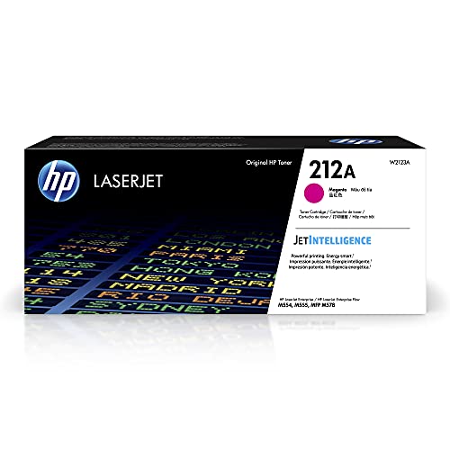 HP 212A (W2123A) Magenta Original Toner für HP Color LaserJet Enterprise M554, M555, M578 von HP