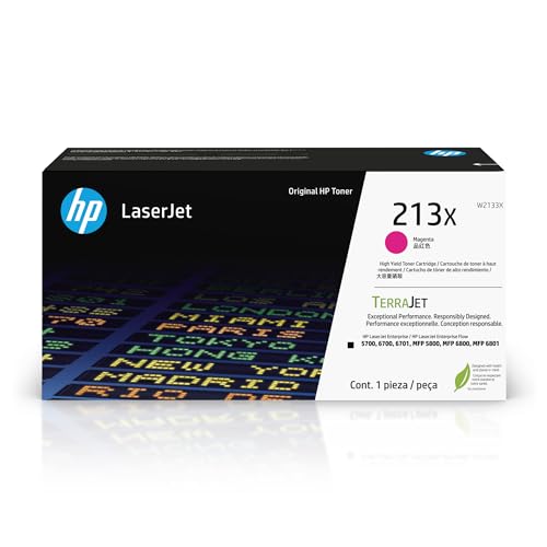 HP 213X Magenta Original Laserjet-Tonerkartusche mit hoher Reichweite HP 213X Magenta Original Laserjet-Tonerkartusche mit hoher Reichweite von HP