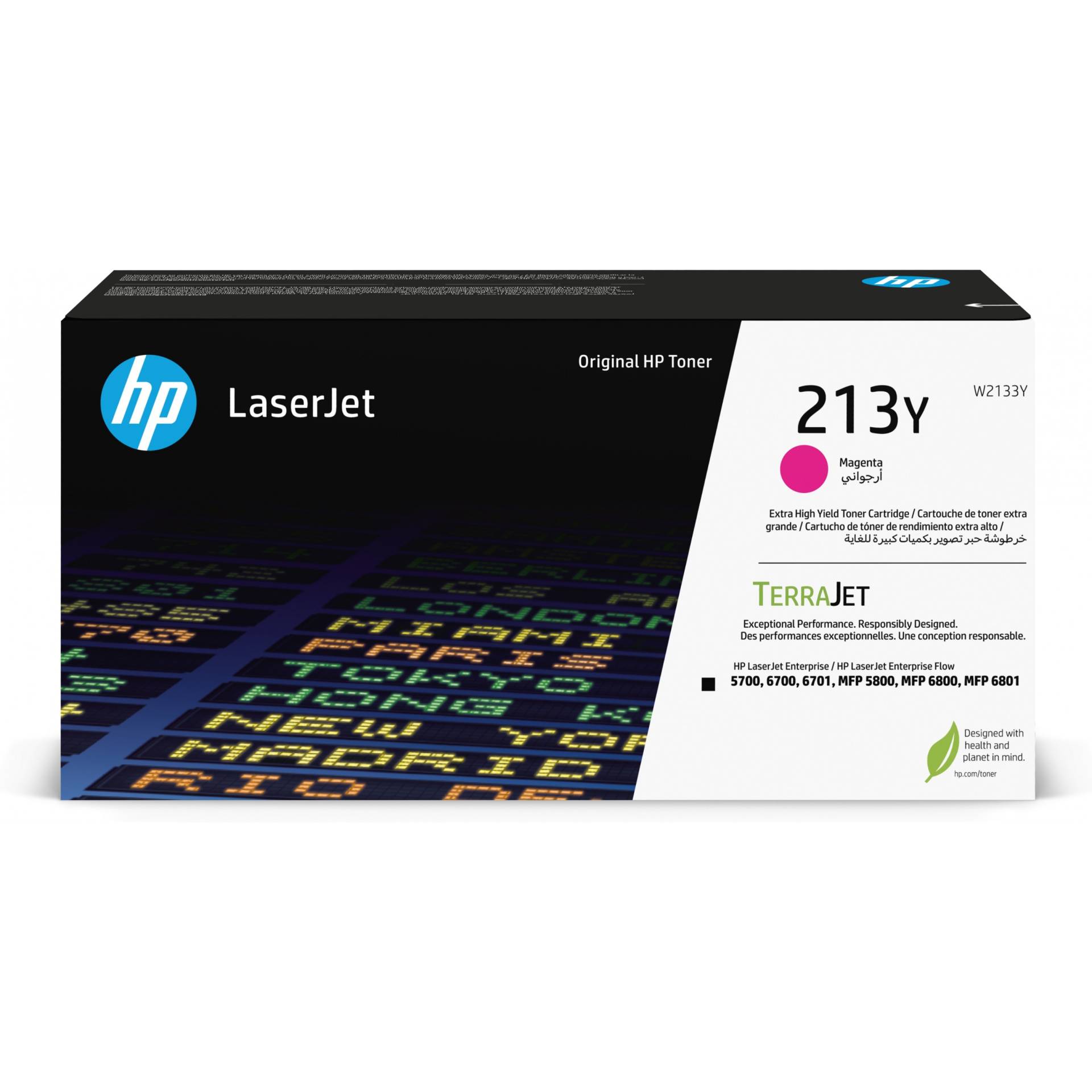 HP Toner 213Y W2133Y Magenta bis zu 12.000 Seiten HP Toner 213Y W2133Y Magenta bis zu 12.000 Seiten von HP