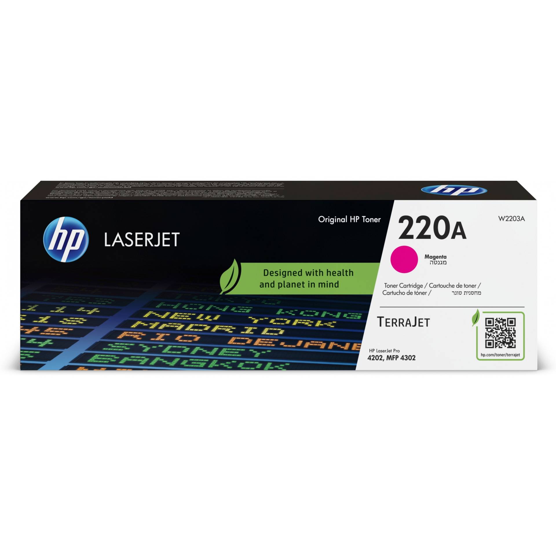 HP Toner 220A W2203A Magenta bis zu 1.800 Seiten HP Toner 220A W2203A Magenta bis zu 1.800 Seiten von HP