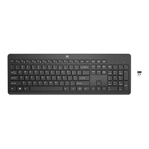 HP 230 Tastatur kabellos schwarz von HP
