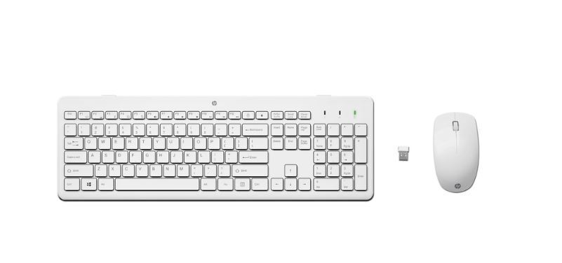 HP 230 kabellose Maus-Tastatur-Kombo ,weiß, DE von HP
