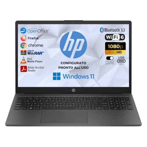 HP 250 G10, Notebook Display 15,6 Zoll FHD, Intel Core i5-1334u 10 Core, RAM 32 GB, SSD M.2 NVMe 1TB, Laptop Windows 11, kostenloses Utility HP 250 G10, Notebook Display 15,6 Zoll FHD, Intel Core i5-1334u 10 Core, RAM 32 GB, SSD M.2 NVMe 1TB, Laptop Windows 11, kostenloses Utility von HP