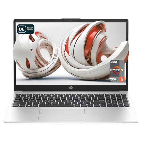 HP 255 G10 Business Laptop, AMD Ryzen 5 7530U, 32 GB DDR4 RAM, 1 TB PCIe SSD, 15.6" IPS FHD Display, AMD Radeon Graphics, QWERTZ Tastatur, Windows 11 Pro, Silber HP 255 G10 Business Laptop, AMD Ryzen 5 7530U, 32 GB DDR4 RAM, 1 TB PCIe SSD, 15.6" IPS FHD Display, AMD Radeon Graphics, QWERTZ Tastatur, Windows 11 Pro, Silber von HP