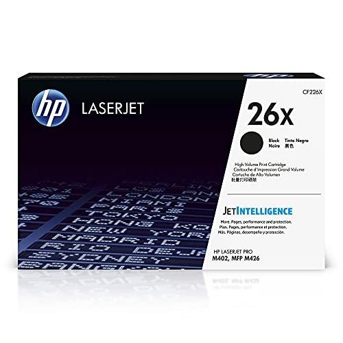 HP Toner 26X, 9000, Deckung (%) 5%, für Gerätetyp Laserdrucker, schwarz von HP