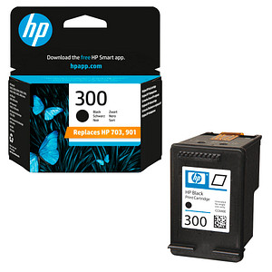HP 300 (CC640EE) schwarz Druckerpatrone von HP