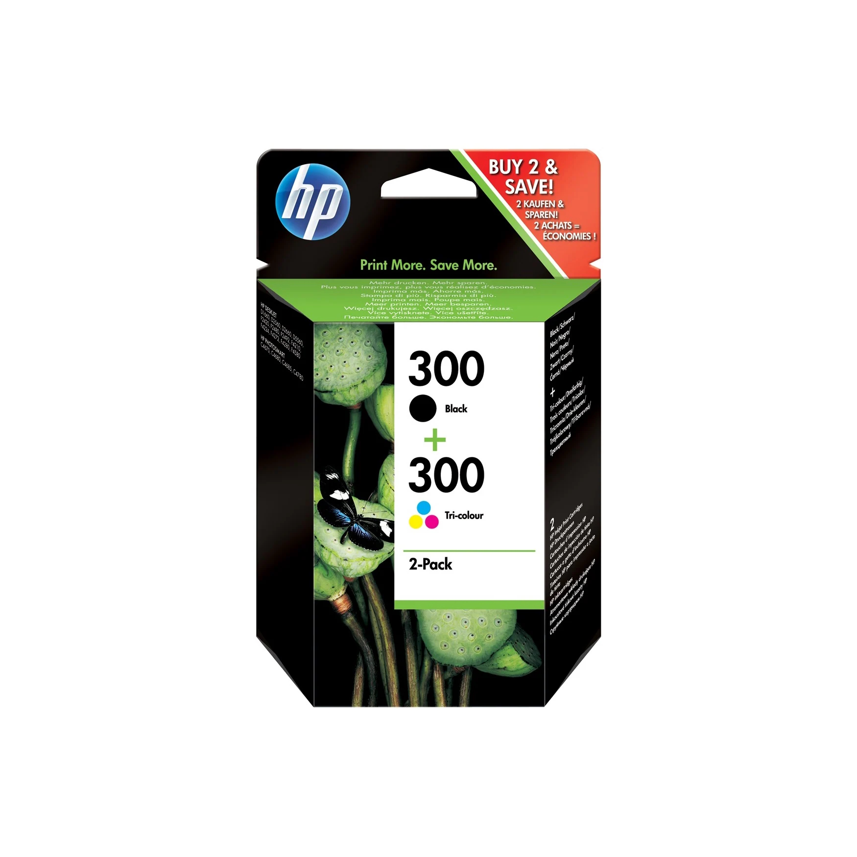 HP 300 (CN637EE) Original Druckerpatronen 2er-Pack von HP