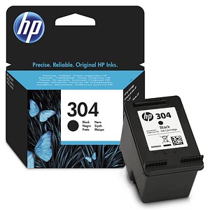 HP 304 (N9K06AE) schwarz Druckerpatrone von HP