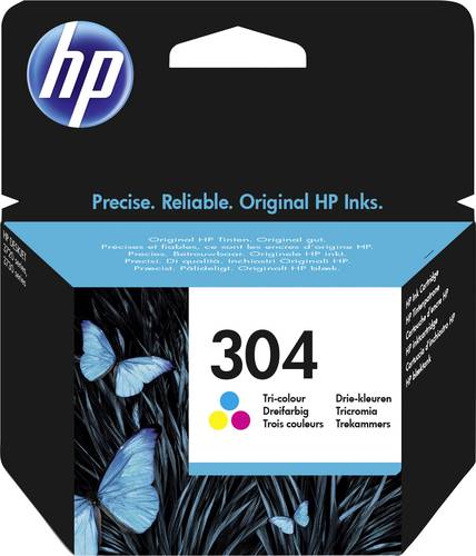 HP 304 Druckerpatrone Original Cyan, Magenta, Gelb N9K05AE Tinte HP 304 Druckerpatrone Original Cyan, Magenta, Gelb N9K05AE Tinte von HP
