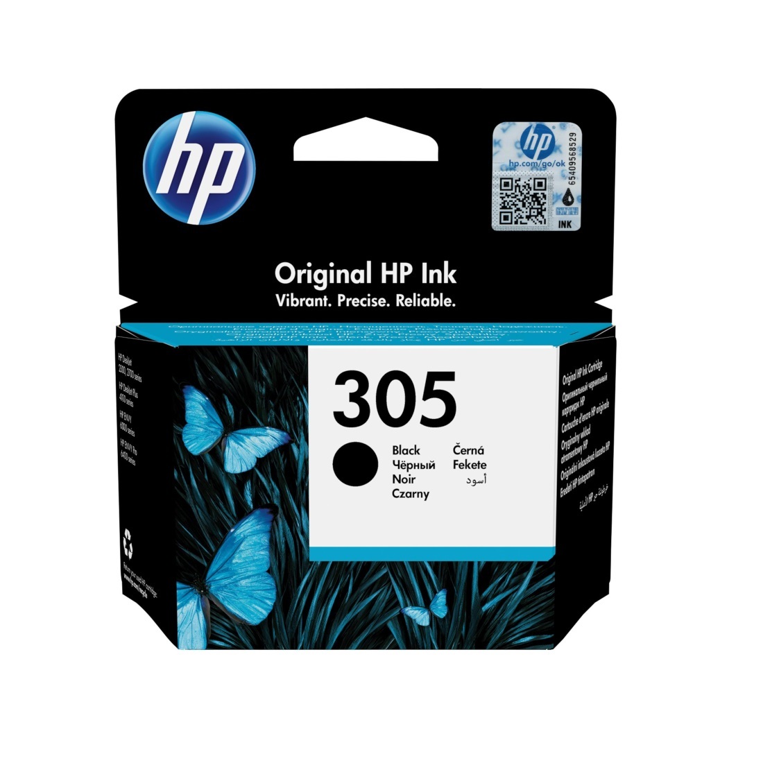 HP 305 (3YM61AE) Original Druckerpatrone Schwarz von HP