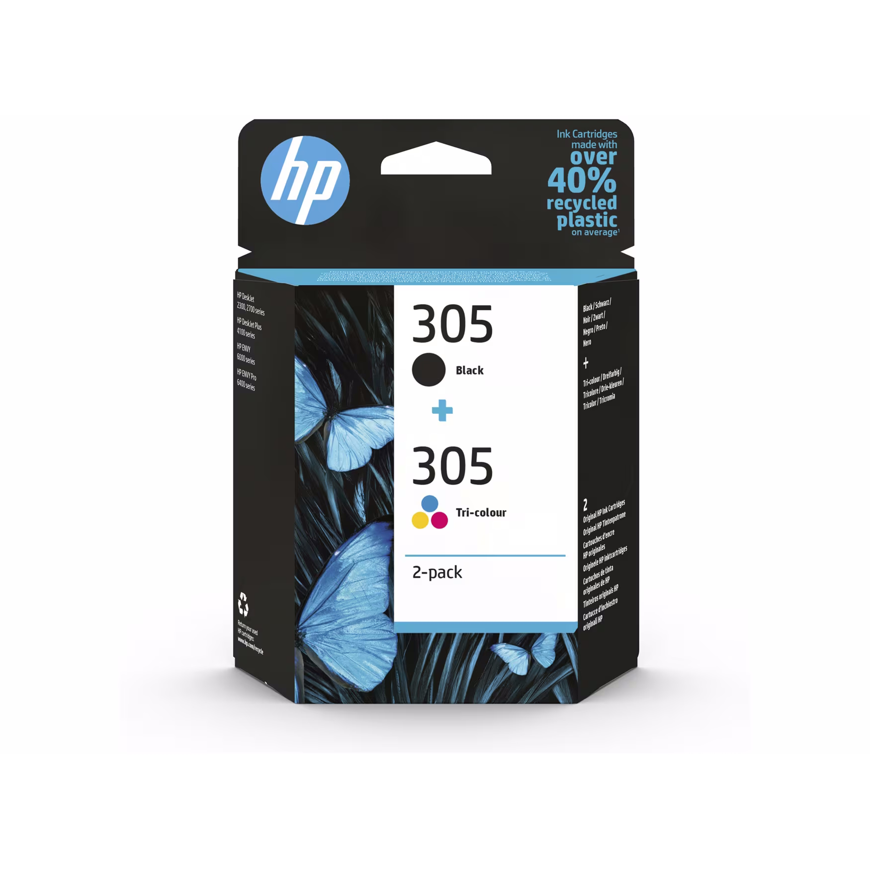 HP 305 (6ZD17AE) Original Druckerpatrone 2er-Pack von HP