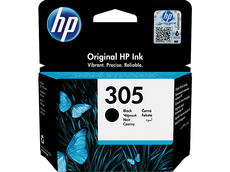 HP 305 Original Ink Cartridge (3YM61AE) Tintenpatrone Schwarz von HP