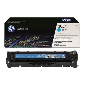 HP 305A (CE411A) cyan Tonerkartusche von HP