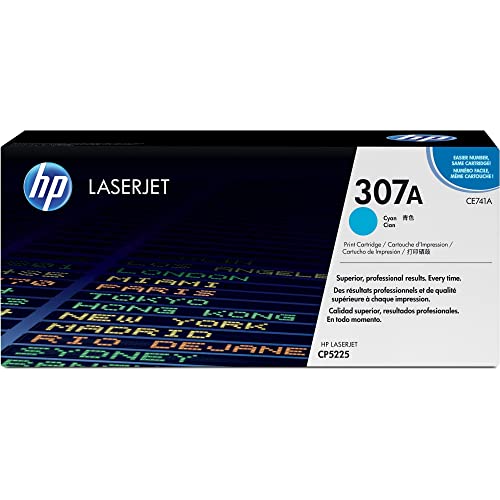 HP 307 A – Cyan – Original-Laserjet-Tonerpatrone (CE741 A) von Hewlett Packard GmbH