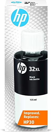 HP 32XL (1VV24AE) Schwarz Original Tintenflasche (135ml) für HP Smart Tank von HP