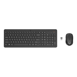 HP 330 Tastatur-Maus-Set kabellos schwarz HP 330 Tastatur-Maus-Set kabellos schwarz von HP