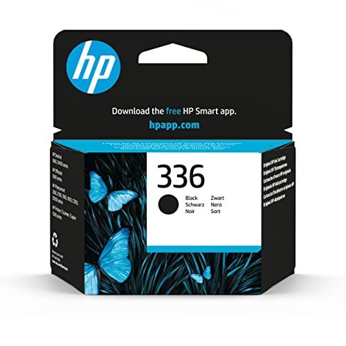 HP 336 Schwarz Original Druckerpatrone für HP Deskjet, HP Officejet, HP Photosmart von HP