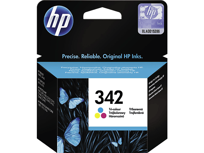 HP 342 Tintenpatrone Cyan/Magenta/Gelb (C9361EE) von HP