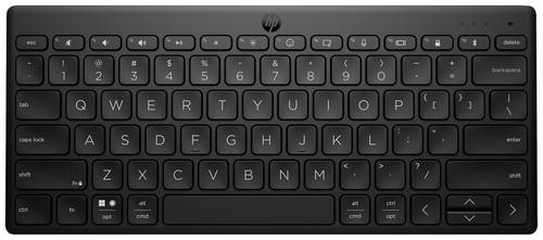 HP 350 Kabellos Tastatur Deutsch, QWERTZ Schwarz von HP