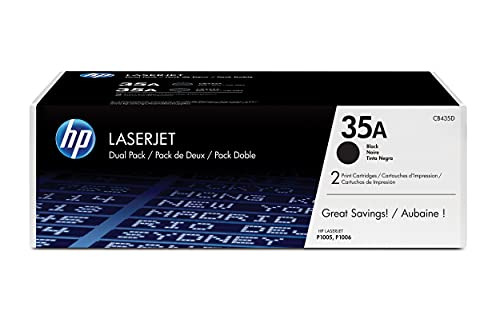 Hewlett Packard HP Toner Nr. 35A Doppelpack CB435AD Schwarz (ca.2X 3.000 S.) Hewlett Packard HP Toner Nr. 35A Doppelpack CB435AD Schwarz (ca.2X 3.000 S.) von HP