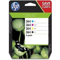 HP 364 Original Value Pack Tintenmultipack schwarz gelb cyan magenta N9J73AE HP 364 Original Value Pack Tintenmultipack schwarz gelb cyan magenta N9J73AE von HP