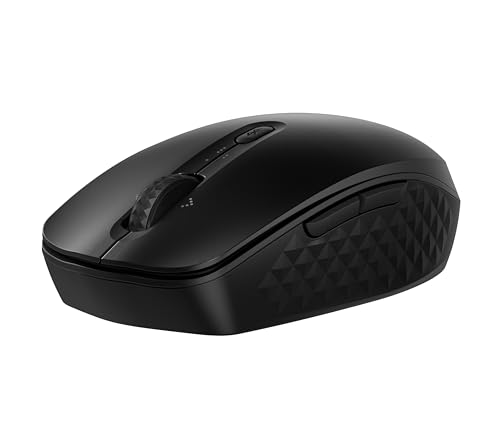 HP 420 programmierbare Wireless- & Bluetooth Maus | 4.000 DPI | bis zu 24 Monate Nutzung mit einer AA-Batterie | bis zu drei Geräte verbinden | |Schwarz von HP