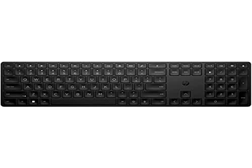 HP 450 programmierbare kabellose Tastatur, 20 anpassbare Tasten, 6° Neigung, USB-Empfänger inklusive, schwarz, 4R184AA HP 450 programmierbare kabellose Tastatur, 20 anpassbare Tasten, 6° Neigung, USB-Empfänger inklusive, schwarz, 4R184AA von HP