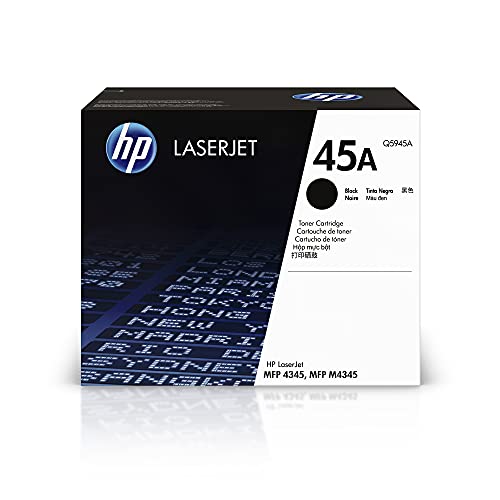 HP 45A Schwarz Original LaserJet Tonerkartusche von HP