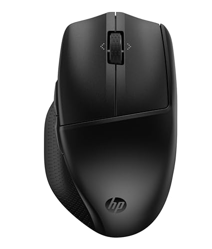 HP 480 Komfort-Maus, Bluetooth 5.3-Verbindung, optischer Sensor mit 4000 DPI, 6 programmierbare Tasten, Neigungsrad, Akkulaufzeit bis zu 10 Monate, Windows 10, 11 und MacOS, Schwarz HP 480 Komfort-Maus, Bluetooth 5.3-Verbindung, optischer Sensor mit 4000 DPI, 6 programmierbare Tasten, Neigungsrad, Akkulaufzeit bis zu 10 Monate, Windows 10, 11 und MacOS, Schwarz von HP