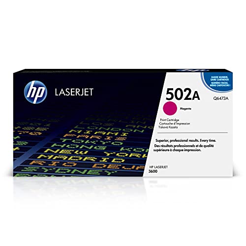 HP 502A (Q6473A) Rot Original Toner für HP Color Laserjet 3600 von HP