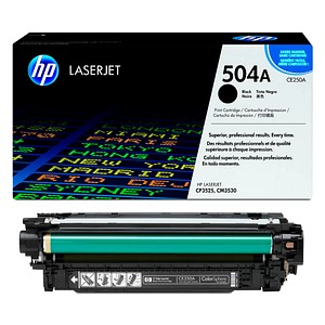 HP 504A (CE250A) schwarz Tonerkartusche von HP