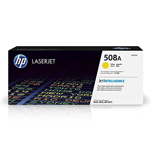 HP 508A (CF362A) Gelb Original Toner für HP Color Laserjet Enterprise M552dn, M553, M577 von HP