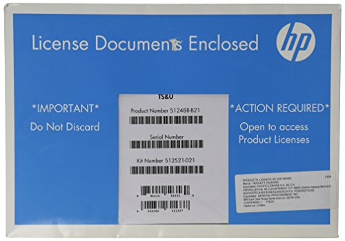 HP 512488-B21 ProLiant Essential Integrated Lights Out Advanced Software Pack von HP