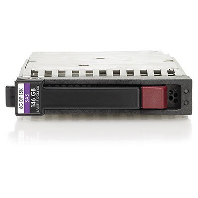 HP 512547-B21_X2 - 146GB 15K 6G 2.5 SAS DP HDD - 2 UNIT BUNDLE (Generalüberholt) von HP