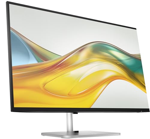 HP 527pq - Series 5 Pro - LED-Monitor - 68.6 cm (27") (26.96" sichtbar) - 2560 x 1440 QHD - IPS - 350 cd/m² - 1500:1-5 ms - HDMI, DisplayPort - Jet Black, Schwarz und Silber (Ständer) - Sm von HP