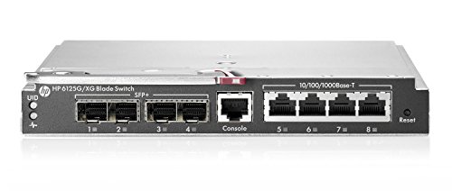 HP 6125G/XG Ethernet Blade Switch - Switch - verwaltet - 4 x 10/100/1000 + 4 x Gigabit SFP / 10 Gigabit SFP+ - Plugin-Modul von HP