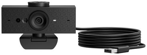 HP 620 Full HD-Webcam 1920 x 1080 Pixel Mikrofon, Klemm-Halterung, Integrierte Abdeckblende von HP
