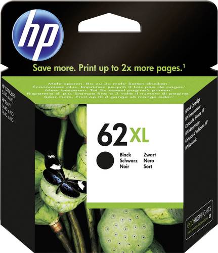 HP 62XL Druckerpatrone Original Schwarz C2P05AE Tinte von HP