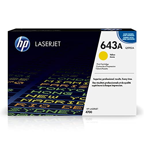 HP 643A Gelb Original LaserJet Tonerkartusche von HP