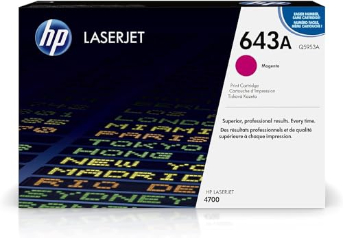 HP 643A Magenta Original LaserJet Tonerkartusche von HP
