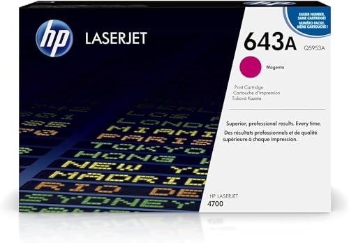 HP 643A Magenta Original LaserJet Tonerkartusche HP 643A Magenta Original LaserJet Tonerkartusche von HP